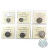 Image 2 : 1975-1995 Canada ICCS Certified Collection with Noted 'Doubling' Errors.  You will receive the follo