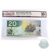 Image 1 : BC-64a 2004 Bank of Canada $20, Jenkins-Dodge 2-DIGIT RADAR, AYR2626262 BCS Certified VF-35 Original