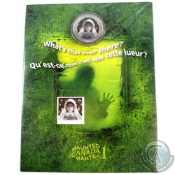 2014 Canada 25-cent Haunted Canada - Ghost Bride Cupronickel Coin and Stamp Set.
