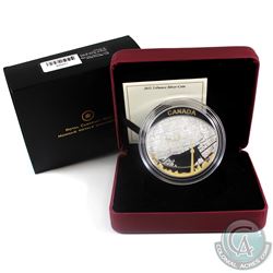 2011 Canada $25 Toronto City Map 2oz. Gold Plated Fine Silver Coin (Capsule has light scratches). (T