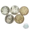 Image 2 : Lot of 5x Pope Medals from the Vatican.