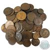 Image 1 : Group Lot of 73x Mixed Denomination Great Britain Copper Coinage.