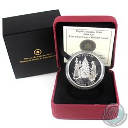 2008 Canada $20 Holiday Carols Fine Silver Coin (TAX Exempt)