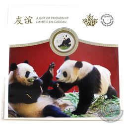 2018 Canada $8 The Peaceful Panda, A Gift of Friendship Fine Silver Coin (Tax Exempt)