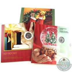 2005, 2006, 2007 Canada Holiday Gift Set Collection. 3 sets.