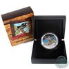 Image 1 : 2014 Austrlia $1 Endangered - Green Turtle 1oz Fine Silver Coin (Tax Exempt)