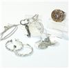 Image 1 : Karyn Chopik Studio Sterling Silver Collection. You will receive 2 Pairs of Earrings, 2 Pendants on 