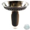 Image 2 : Sterling Silver Israel Kiddush Cup with Filigree Design.  Stands 5" in Height. 80.85 grams.