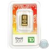 Image 1 : 2017 TD 1gram Find Gold Bar in Original Packaging (Tax Exempt)