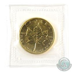 1986 Canada $10 1/10oz Fine Gold Maple (Tax Exempt)