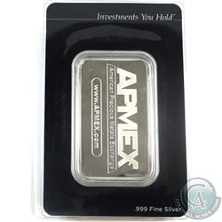 APMEX 5oz Fine Silver Bar Sealed (Tax Exempt)
