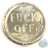 Image 1 : Beaver Bullion - F-Off 1oz. .999 Fine Silver Round (Tax Exempt)