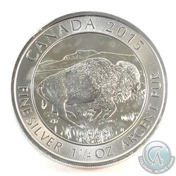 2016 Canada 1.25oz Bison .999 Silver Coin (TAX Exempt)