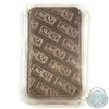 Image 2 : Johnson Matthey 5oz 999 Fine Silver Bar with JM Logo Reverse (Tax Exempt) Toned. Serial # 065325.