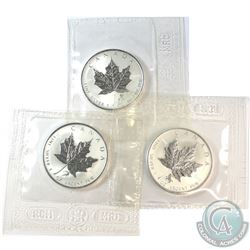 2004 Canada $5 Libra, Capricorn, Aquarius Privy Silver maples (Tax Exempt) 3pcs.