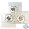 Image 1 : 2004 Canada $5 Libra, Capricorn, Aquarius Privy Silver maples (Tax Exempt) 3pcs.