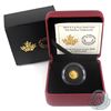 Image 1 : 2014 Canada 25-cent Chipmunk Pure Gold Coin (TAX Exempt)