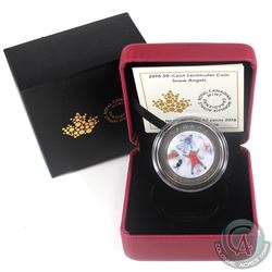 2016 Canada 50-cent Snow Angels Lentcular Coin.