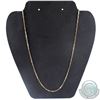 Image 1 : 10K Yellow Gold 20 Inch Figaro-Link Chain. Total weight of 4.94 grams.
