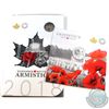 Image 1 : 2018 Canada $10 Armistice Fine Silver Coin &  Armistice Collector Card 6-coin Commemorative Set. (Ta