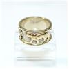 Image 1 : 14K Yellow Gold Leopard Ring- Size 7 1/2.  8.54 grams.
