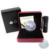 Image 1 : 2018 Canada $30 Arctic Animals & Northern Lights - Snowy Owl Fine Silver Coin with Light (Tax Exempt