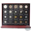 Image 1 : 1876-1984 20 Historic Coins of Canada Collection in Deluxe Display Case.