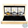 Image 1 : 2014 Canada $20 Majestic Maple Leaves Fine Silver 3-Coin Set (Tax Exempt)