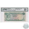 Image 1 : Bahamas: 1968 $1 Pick# 27a* RB3, Replacement/ Star, Shellfish, S/N, PMG Certified VF-25. Z014820.