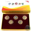 Image 1 : 2008 Beijing Olympic Games - Mascots Series Medallion Set in Mint Issued Packaging.