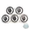 Image 2 : 2001-2007 Australia 1oz Silver Kookaburra’s in original Mint Capsules, BU Condition. (Tax Exempt)  Y