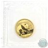 Image 1 : 2016 China 50Y 3 Gram Fine Gold Panda (Tax Exempt) Sealed in original mint package.