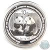 Image 1 : 2009 China 1oz .999 Fine Silver Panda in Capsule Commemorating the 30th Anniversary of the Issuance 