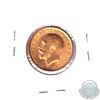 Image 2 : 1918 Great Britain Gold Sovereign Uncirculated. Contains 0.2354oz pure gold.