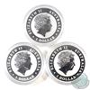 Image 2 : 2014 Australia 1oz Kookaburra .999 Fine Silver Coins in Capsules. You will receive a coloured versio