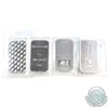 Image 2 : 4x Different 1oz .999 Fine Silver Bars - 2x Silvertowne of different designs, Scotiabank & Sunshine.