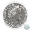 Image 2 : 2014 Great Britain 2 Pound 1oz Coloured Year of the Horse Fine Silver Coin(Scuffed capsule).