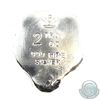 Image 2 : Monarch Precious Metals Alien Head 2oz .999 Silver in Drawstring Bag. (TAX Exempt)