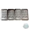 Image 1 : 4x Johnson Matthey 1oz .999 Fine Silver Bars. (TAX Exempt)