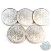Image 1 : 2016 Silver Shield 1oz Pirate Design .999 Fine Silver Coins (May have small toning spots). 5pcs (TAX