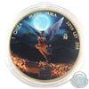 Image 1 : 2016 Mexico 1oz Coloured & Gold Plated Libertad Fine Silver Coin in Capsule. (TAX Exempt)