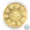 Image 2 : 2016 Mexico 1oz Coloured & Gold Plated Libertad Fine Silver Coin in Capsule. (TAX Exempt)