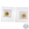 Image 1 : 2x 2007 Canada 1/20oz .9999 Fine Gold Maples in Sealed Plastic. (TAX Exempt)