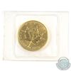 Image 1 : 1986 Canada 1/4oz .9999 Fine Gold Maple in Sealed Plastic. (TAX Exempt)