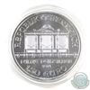 Image 2 : 2014 Austria 1oz Gold Plated Philharmonic .999 Fine Silver Coin in Capsule (Scuffed capsule). (TAX E