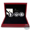 Image 1 : 2012 Canada $20 Queen's Diamond Jubilee Fine Silver 3-Coin Set (Missing outer box, display case is s