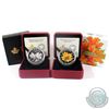 Image 1 : 2014 Canada $20 Maple Leaf Fine Silver Coins - Majestic Maple Leaves & Glow-in-the-Dark Maple Leaves