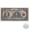 Image 1 : 1935 $1 BC-1, Bank of Canada, English B, F-VF (Damaged)