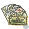 Image 1 : Lot of 6x 1937 Bank of Canada $1, $2, $10 & $20 Notes. You will receive 2x $1, 1x $2, 1x $10 & 2x $2