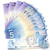 Image 1 : Lot of 12x $5 & $10 Bank of Canada Journey Series Banknotes all Different Prefixes in AU-UNC Conditi